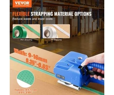 VEVOR Automatinis elektrinis juostavimo įrankis PP/PET 0,9–1,6 cm juostoms