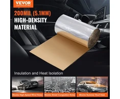 VEVOR Automobilio garso izoliacinis kilimėlis, 200 mil, 3,3 m², šilumos barjeras