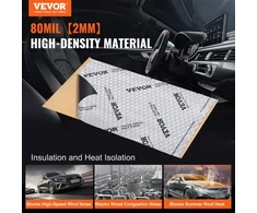 VEVOR Automobilio garso izoliacinis kilimėlis, 80 mil, 3,3 m²