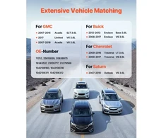 Koduva VEVOR automobilio generatorius 11252, skirtas Buick Enclave, Chevy Traverse, GMC Acadia, Saturn Outlook