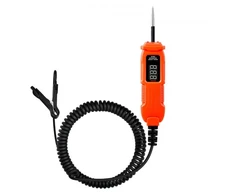 VEVOR Automobilių grandinės testeris, 3–72 V DC, su LED ekranu ir apšvietimu, 3,5 m kabelis