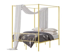 Koduva VEVOR baldakiminė lovos rėmas, metalinė, auksinė, Full, SSHGC-05