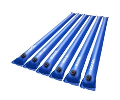 Koduva VEVOR baseino dangčio vandens maišai, 6 vnt., 1210 x 220 mm, mėlyni