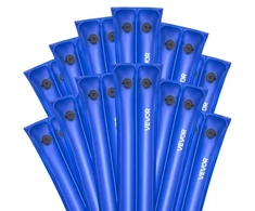 Koduva VEVOR baseino dangos vandens maišai, 12 vnt., 3000 mm, dviejų kamerų, 0,4 mm PVC, mėlyni