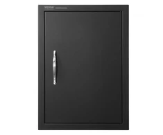 Koduva VEVOR BBQ prieigos durelės, 415 x 570 mm, vienos, įleidžiamos, juodos