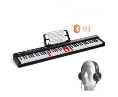 Koduva VEVOR BD-881D pusiau pasvertas skaitmeninis pianinas, 88 klavišai, juodas