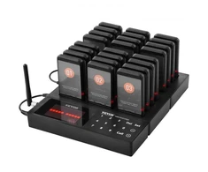 Koduva VEVOR belaidė restoranų iškvietimo sistema, 400 m, 24 ieškikliai, vibracija ir mirksėjimas