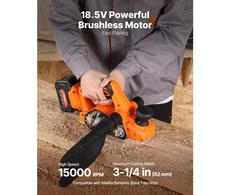 Koduva VEVOR belaidis rankinis oblius, 82 mm, 15000 RPM, be akumuliatoriaus