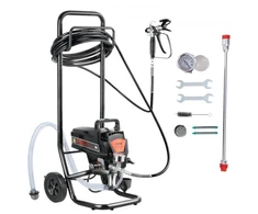 Koduva VEVOR beorio dažų purkštuvas RP8628 plus, 950 W, 3000 PSI, su vežimėliu