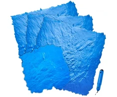 Koduva VEVOR betono štampai, 4 vnt., 36 x 36 col. ir 18 x 18 col., šiferio akmens tekstūra