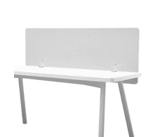 Koduva VEVOR biuro stalo pertvara privatumo panelė, 1524 x 610 mm, užspaudžiama, su 2 C tipo spaustukais