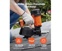 Koduva VEVOR CN45N pneumatinis stogo vinis 19–45 mm, 15°