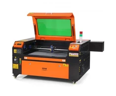 Koduva VEVOR CO2 lazerinio graviravimo mašina 80 W, 500 x 700 mm, iki 500 mm/s, su 2 krypčių oro pagalba, KH7050