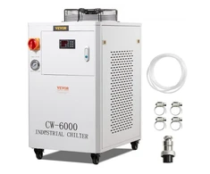 Koduva VEVOR CW6000 pramoninis vandens aušintuvas, 1500 W, 15 l, 65 l/min