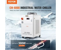 Koduva VEVOR CW6000 pramoninis vandens aušintuvas, 1500 W, 15 l, 65 l/min