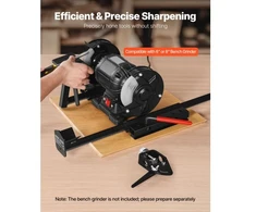 VEVOR Daugiafunkcė galandinimo sistema „Vari-Grind Pro“, skirta 6" ir 8" stalinėms galandinimo staklėms