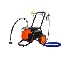 Koduva VEVOR diafragminis beorinis dažų purkštuvas, 1700 W, 3000 psi, su prailginimo strypu