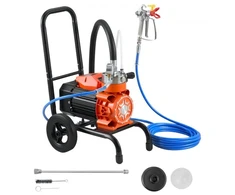 Koduva VEVOR diafragminis beorio dažų purkštuvas, 900 W, 2200 psi, su prailginimo kotu