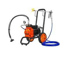 Koduva VEVOR diafragminis beoris dažų purkštuvas, 1100 W, 2000 psi, su prailginimo strypu