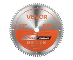 Koduva VEVOR diskinis pjūklas 305 mm, 80 dantų, 25.4 mm anga, 65Mn