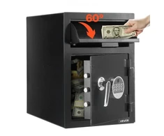 Koduva VEVOR drop safe TD-SS508, juodas, 1.2 kub. pėdos