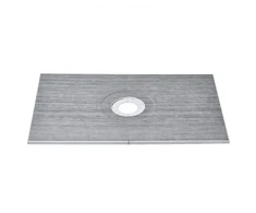 VEVOR Dušo bortelio rinkinys, 1524 x 965 mm dušo padėklo komplektas su 160 mm centrine nuotaka