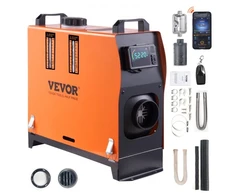 VEVOR Dyzelinis šildytuvas XMZ-D1 12 V, 8 kW, Bluetooth, LCD, automobiliui ir RV