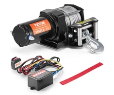 Koduva VEVOR elektrinė gervė ATV/UTV 1360,8kg, plieno trosas, IP55, laidinis valdymas