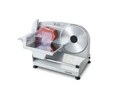 Koduva VEVOR elektrinė mėsmalė, 190 mm SUS420 peilis, pilka, SL520