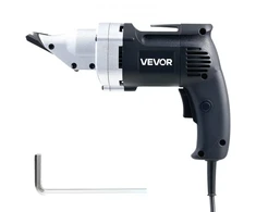 Koduva VEVOR elektrinės metalo žirklės, 4,0 A, laidinės, 360° pasukama galvutė, kintamas greitis, 2500 SPM