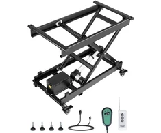 Koduva VEVOR elektrinis kėlimo stalas, 150 kg, 8–28 col. reguliuojamas, juodas