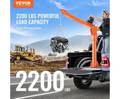 VEVOR Elektrinis pikapo kranas, 997,9kg, 360° pasukamas keltuvas