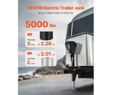 VEVOR Elektrinis priekabos keltuvas, 2267 kg, juodas