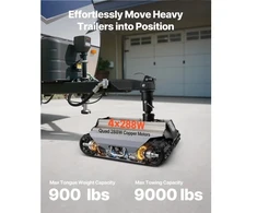 VEVOR Elektrinis priekabos stumdymo įrenginys, 4082 kg, su nuotoliniu valdymu, 100 m ryšio nuotolis, motorinis kemperio vežimėlio rinkinys
