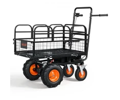 Koduva VEVOR elektrinis sodo vežimėlis EWB8613, 36 V, 432 Wh, 500 W, 300 kg, plieno