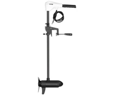 VEVOR Elektrinis trollingo variklis, transom montuojamas, 24 V, 86 lbs, 8 greičių, 36 col. kotas