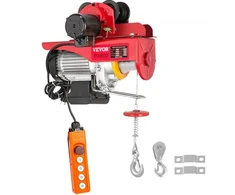 Koduva VEVOR elektrinis trosinis keltuvas 800 kg / 1700 lb, 1300 W, 12 m, modelis PA800