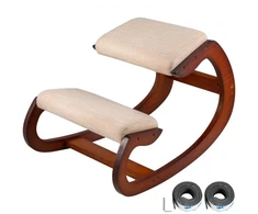Koduva VEVOR ergonomiška klūpimo kėdė, 80 kg, beržo mediena, putos