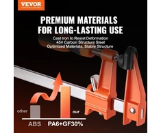 Koduva VEVOR F formos spaustuvai, 2 vnt., 91 cm, oranžiniai
