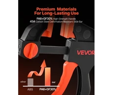 Koduva VEVOR F formos spaustuvai, 4 vnt., 30 cm ir 15 cm, oranžinė / juoda