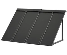 Koduva VEVOR fiksuota metalinė stogelio markizė 44 x 24 col., langams ir durims