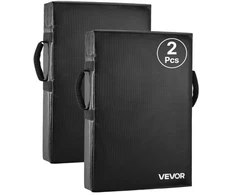 Koduva VEVOR futbolo blokavimo dummy, 24 x 16 in, su rankenomis, juodas, 2 vnt.
