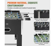 VEVOR Futbolo stalas, 140 cm, modelis SUO-5529L