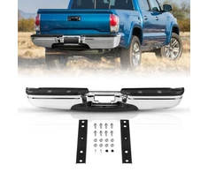 VEVOR Galinis buferis su laipteliu, skirtas 1999-2007 Ford F250 / Ford F350 Super Duty, chromuotas plienas, 99F250-CH