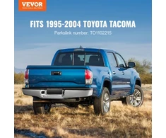 Koduva VEVOR galinis laiptinis bamperis 1995-2004 Toyota Tacoma, chromuotas plienas