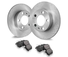 VEVOR Galinių stabdžių komplektas, suderinamas su AUDI A3(8L), SEAT IBIZA, SKODA OCTAVIA, ROOMSTER, VW GOLF IV, 232 mm