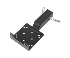 Koduva VEVOR gervės tvirtinimo laikiklis, 3600 lbs / 1633 kg, 50,8 mm imtuvas, juodas