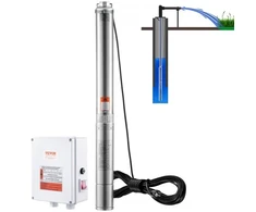 Koduva VEVOR giluminis panardinamas siurblys 2200W 230V, 9.8 m³/h, 144 m, nerūdijančio plieno, 19.4 m laidas, 4SDM6/20
