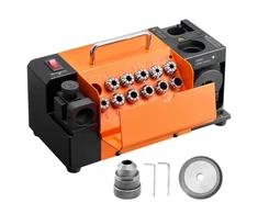 Koduva VEVOR grąžtų galąstuvas MR-13D, 3–13 mm, 4600 aps./min., su 11 įvorėmis ir CBN disku