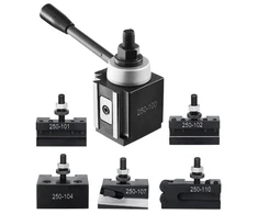Koduva VEVOR greito keitimo įrankių laikiklio rinkinys, 6 vnt., 45# plienas, 64,5 x 64,5 x 76,2 mm